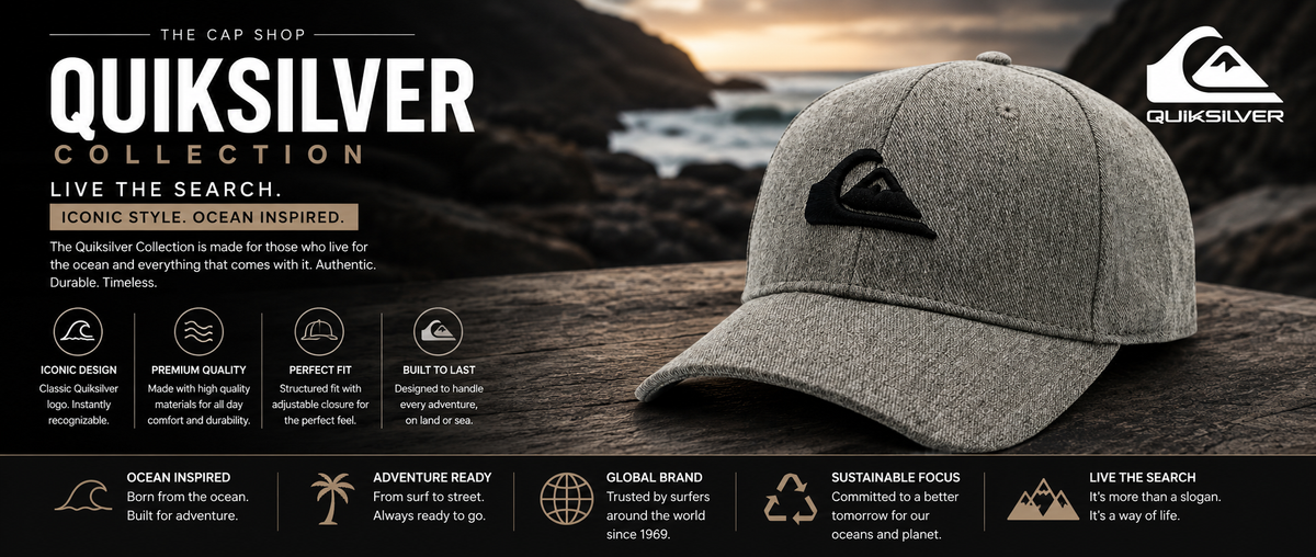 Quicksilver Caps