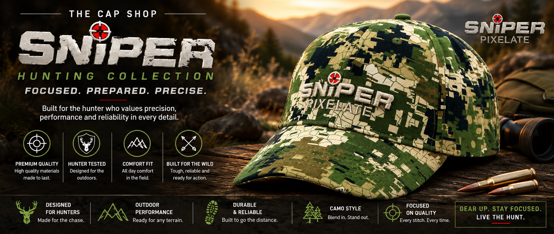 Sniper Caps